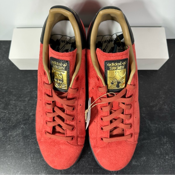 ADIDAS DISNEY X STAN SMITH PETER PAN CAPTAIN HOOK MENS SHOES SIZE 10 SUEDE NEW - Picture 2 of 10